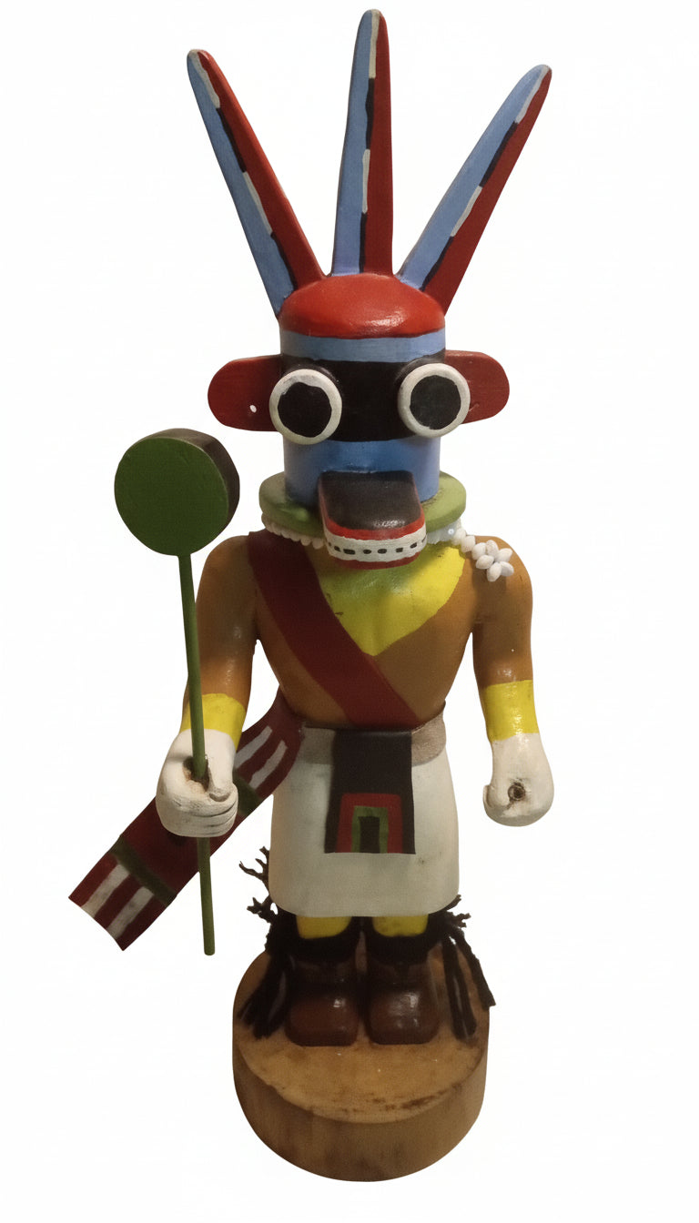 SIGNED Elna F. Wilson Kachina Doll - AUTHENTIC Native American Pueblo Art - 1994