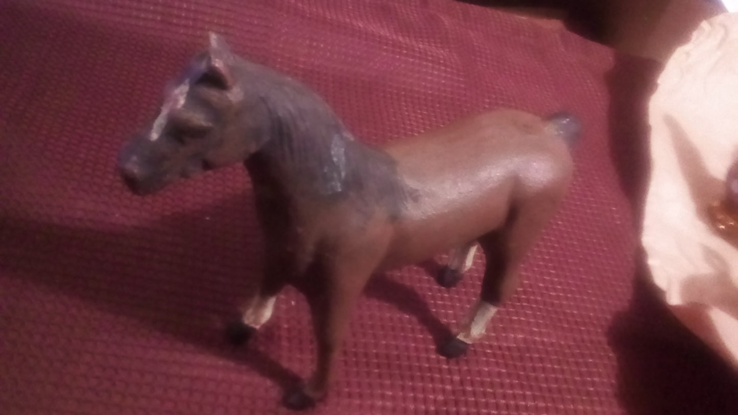 Antique American Cast Iron Horse Paperweight - Hubley/Kenton Style - Early 20th Century Farm Animal