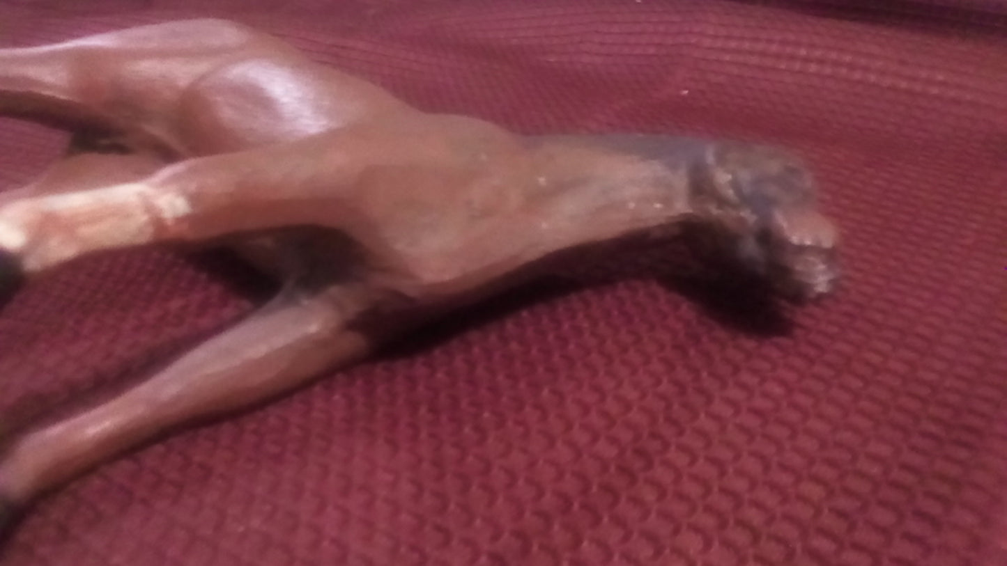 Antique American Cast Iron Horse Paperweight - Hubley/Kenton Style - Early 20th Century Farm Animal