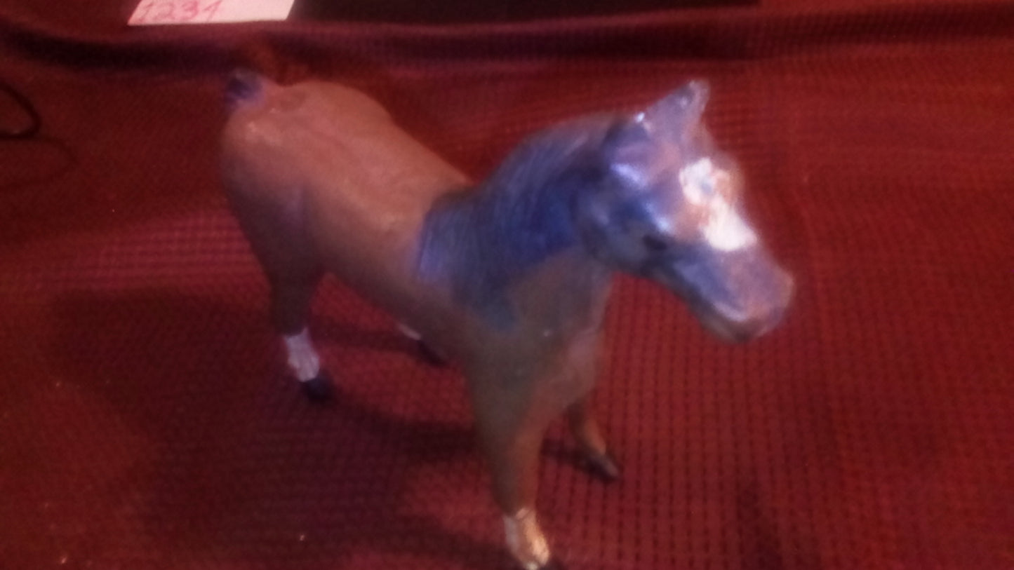 Antique American Cast Iron Horse Paperweight - Hubley/Kenton Style - Early 20th Century Farm Animal