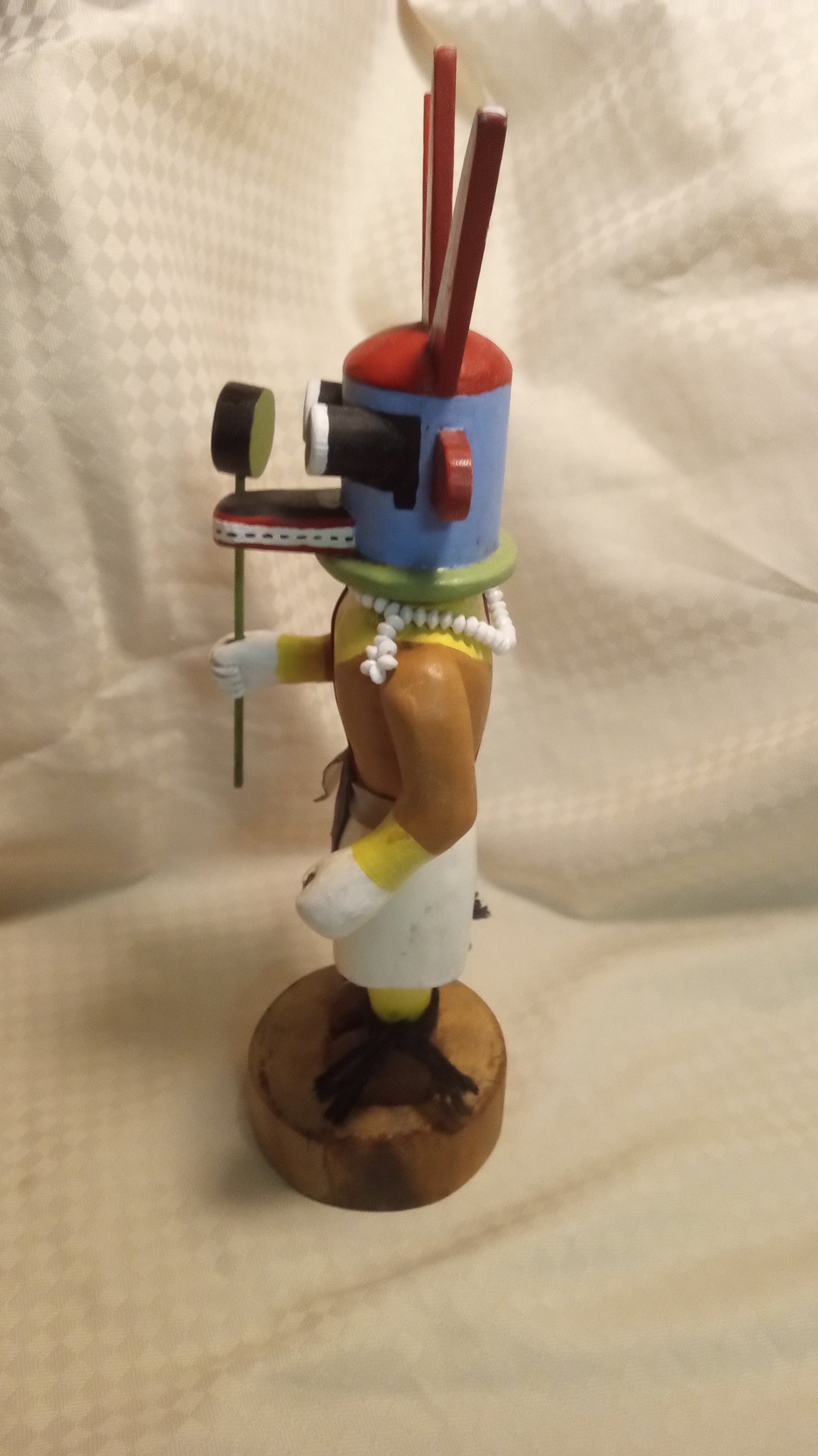 SIGNED Elna F. Wilson Kachina Doll - AUTHENTIC Native American Pueblo Art - 1994