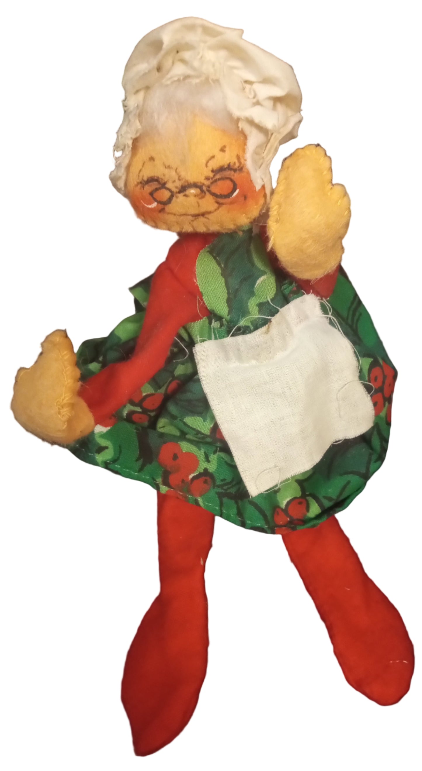 Nice Lot of 3 Annalee Santa and Mrs. Claus figures pair plus bonus Qty.3 dolls!!