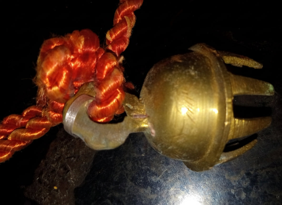 Hand-Etched Indian Brass Chimes - Bohemian Global Decor Lot
