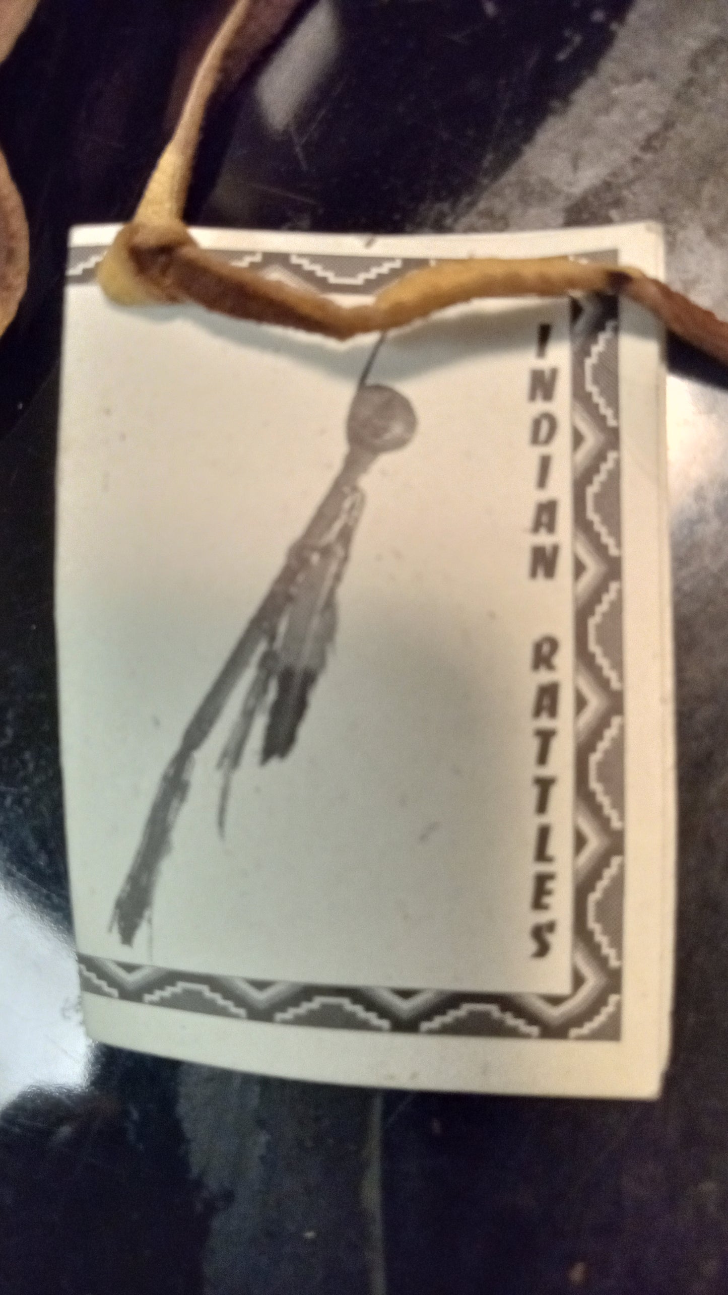 Authentic Navajo Art: Handcrafted Spirit Rattle by Geraldine Johnson (Census #409849) - Native American Collectible