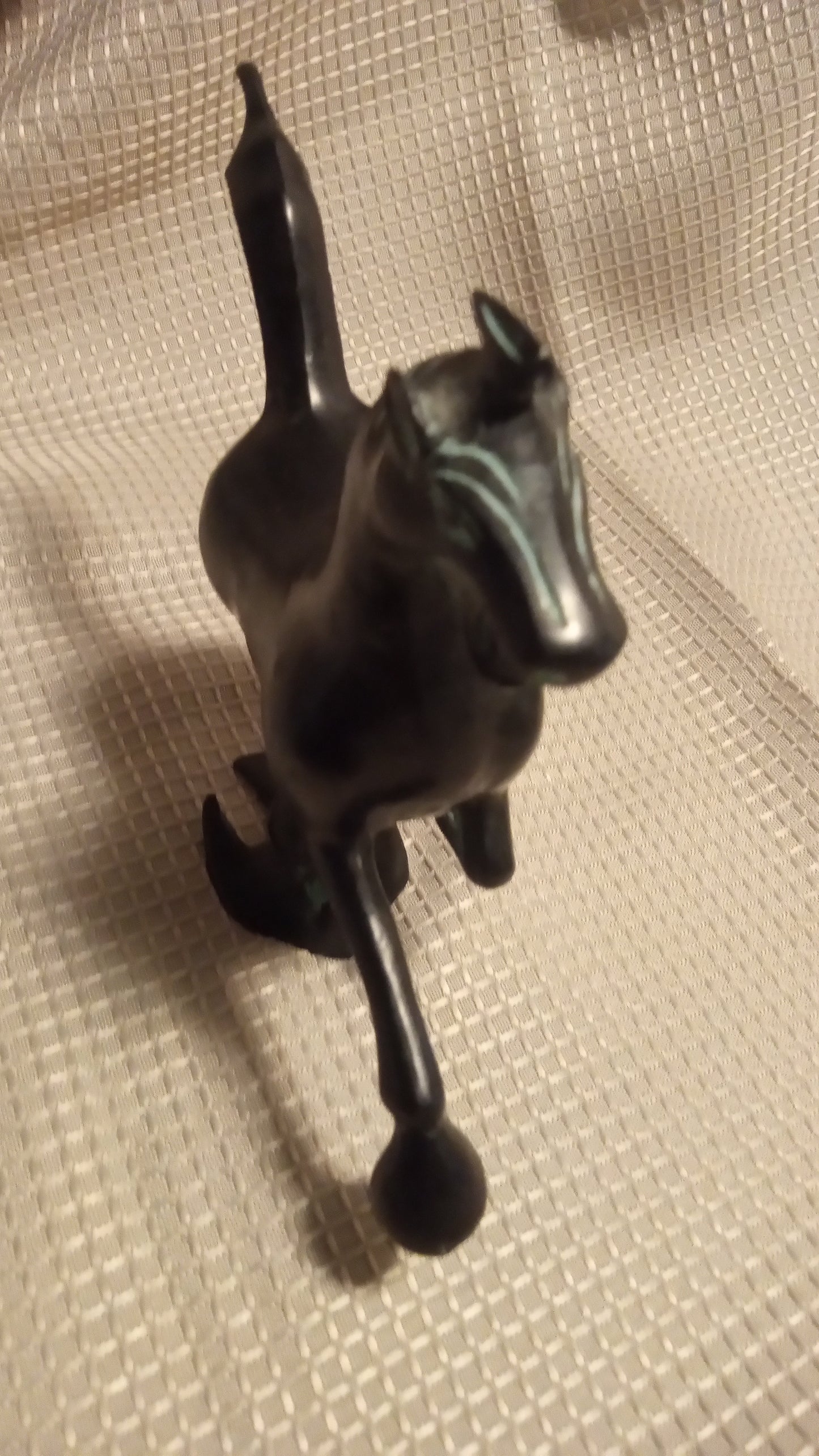 SOLID BRONZE Flying Horse of Gansu Statue | Han Dynasty Style Equestrian Art