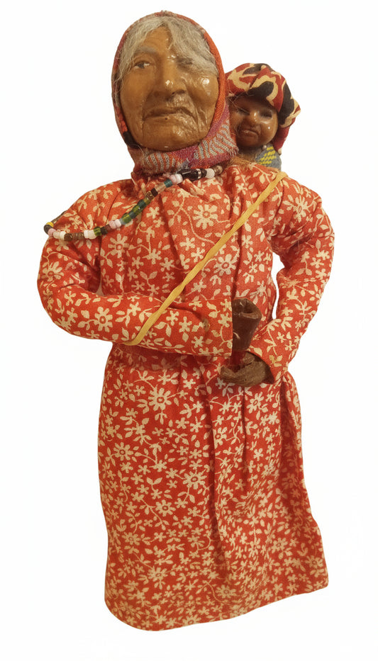 RARE Princess Angeline Doll | Chief Seattle's Daughter | Documented Native American Historical Figure (8.5")