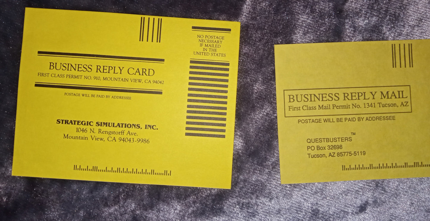 Commodore 64/128 – Curse of the Azure Bonds (SSI AD&D, 1989) – Complete Box Set