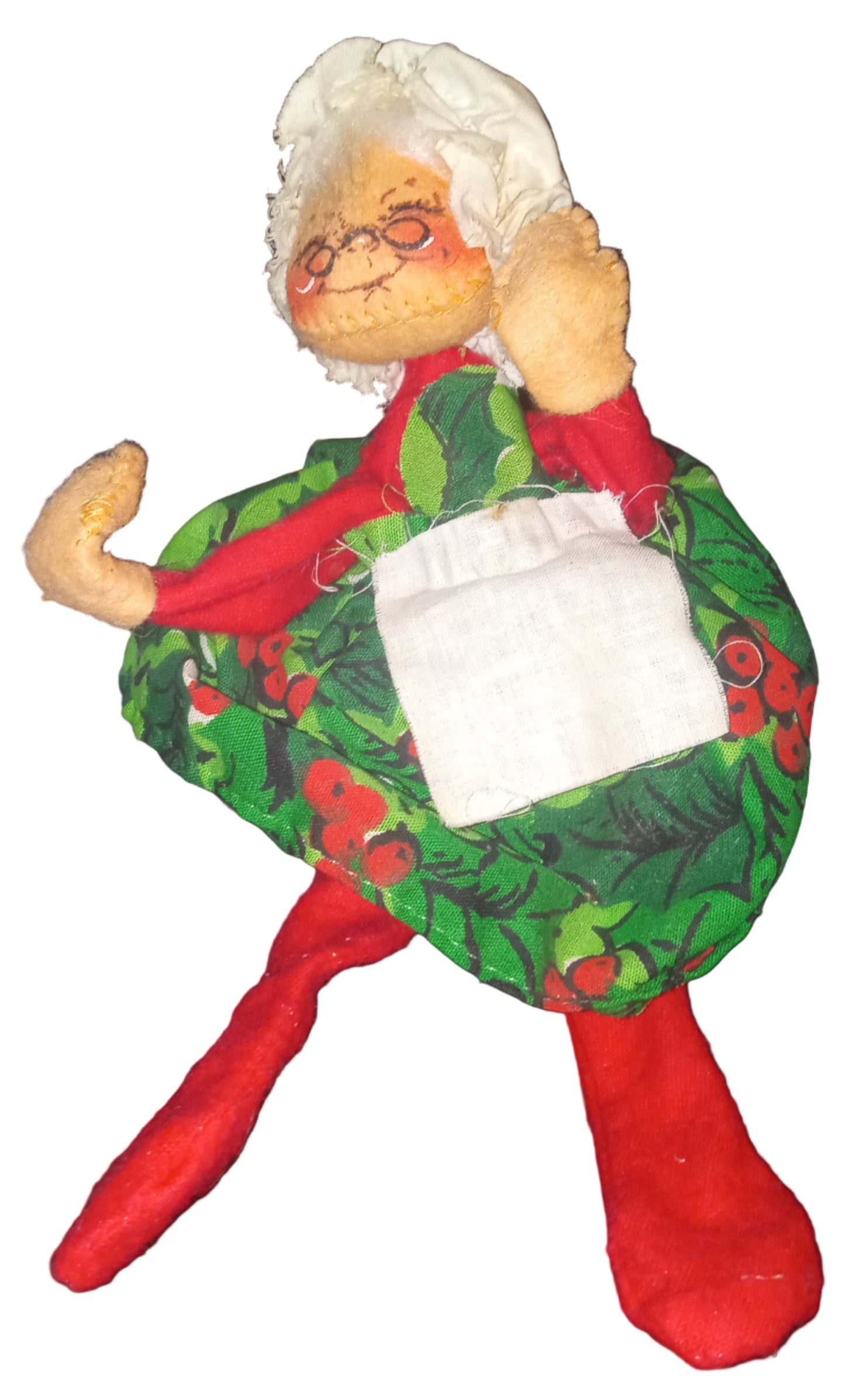 Nice Lot of 3 Annalee Santa and Mrs. Claus figures pair plus bonus Qty.3 dolls!!