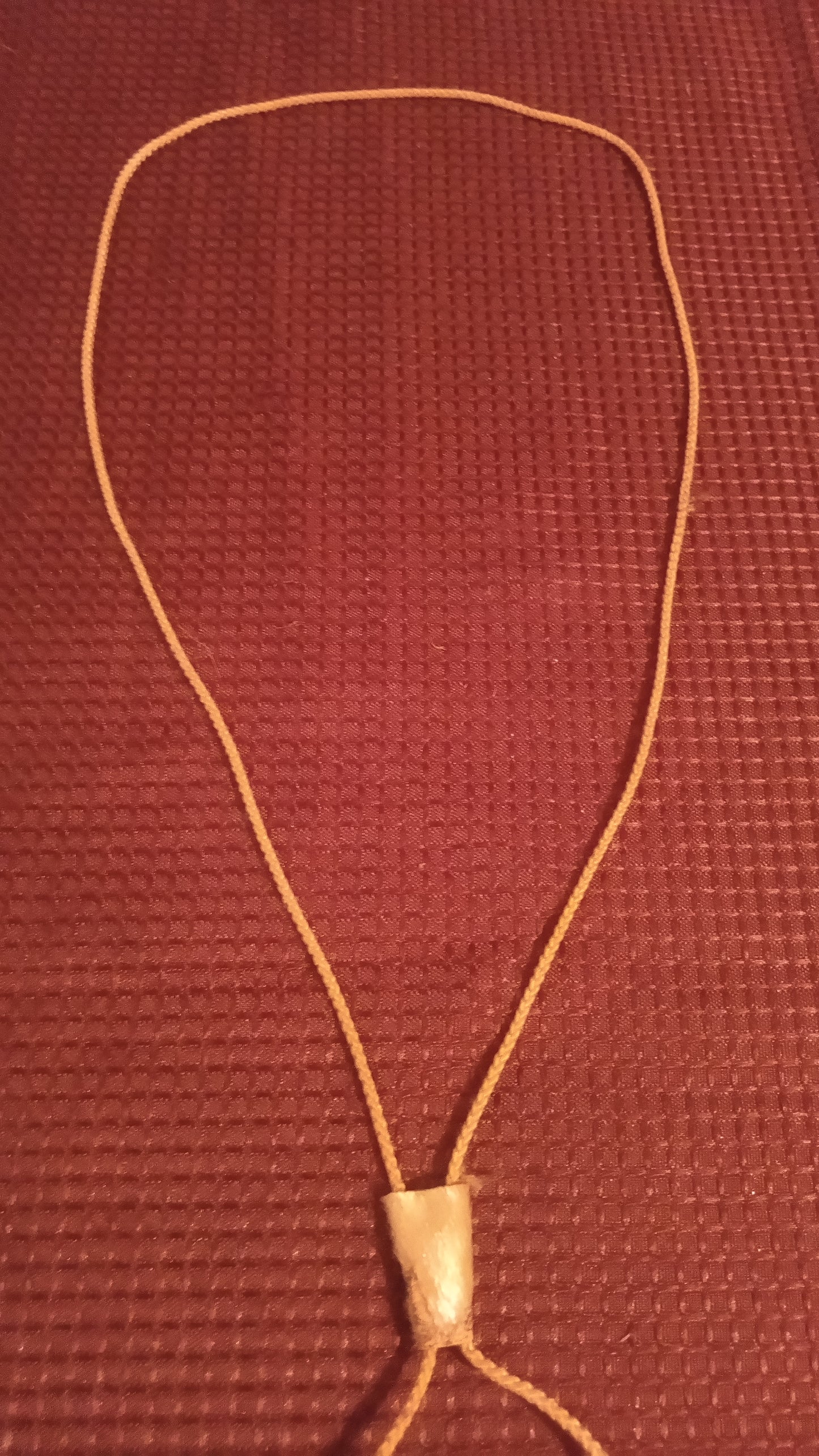 Vintage Indigenous Style Fetish Necklace | Real Fur/Hide Paw Amulet | Ceremonial Tribal Jewelry