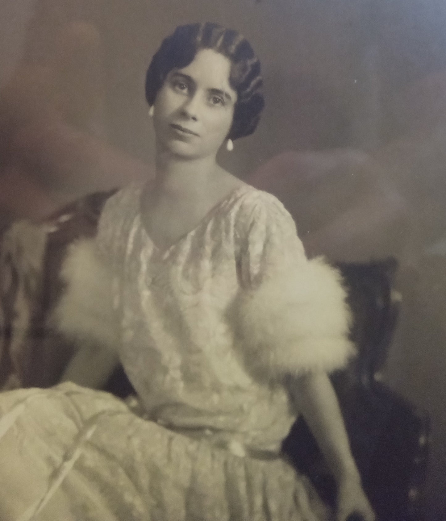 1920s Flapper Portrait Print - Philadelphia Studio Photo