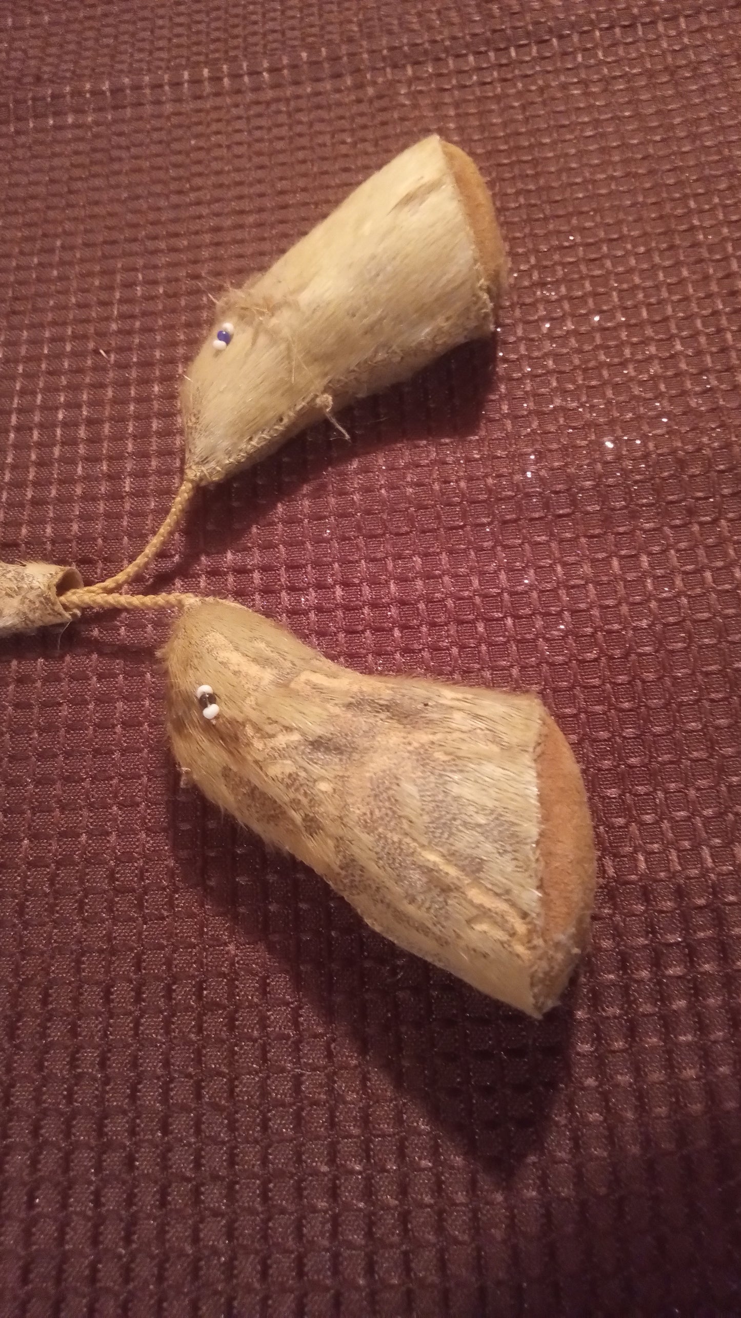 Vintage Indigenous Style Fetish Necklace | Real Fur/Hide Paw Amulet | Ceremonial Tribal Jewelry