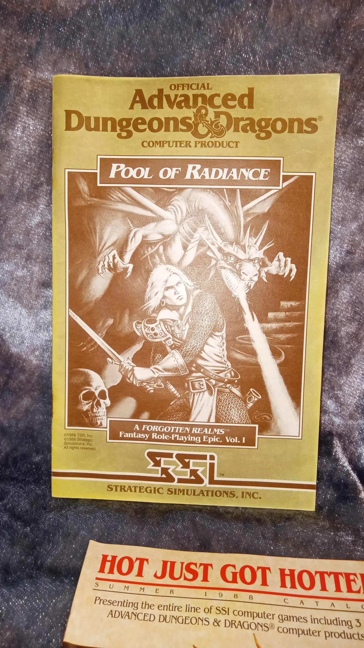 Commodore 64/128 – Curse of the Azure Bonds (SSI AD&D, 1989) – Complete Box Set