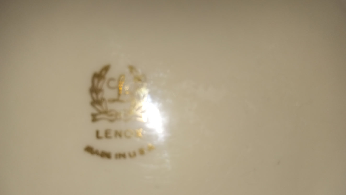 Monumental Lenox Ivory China 24K Gold 12+" Vase | Mint Perfect USA Acanthus Leaf Urn