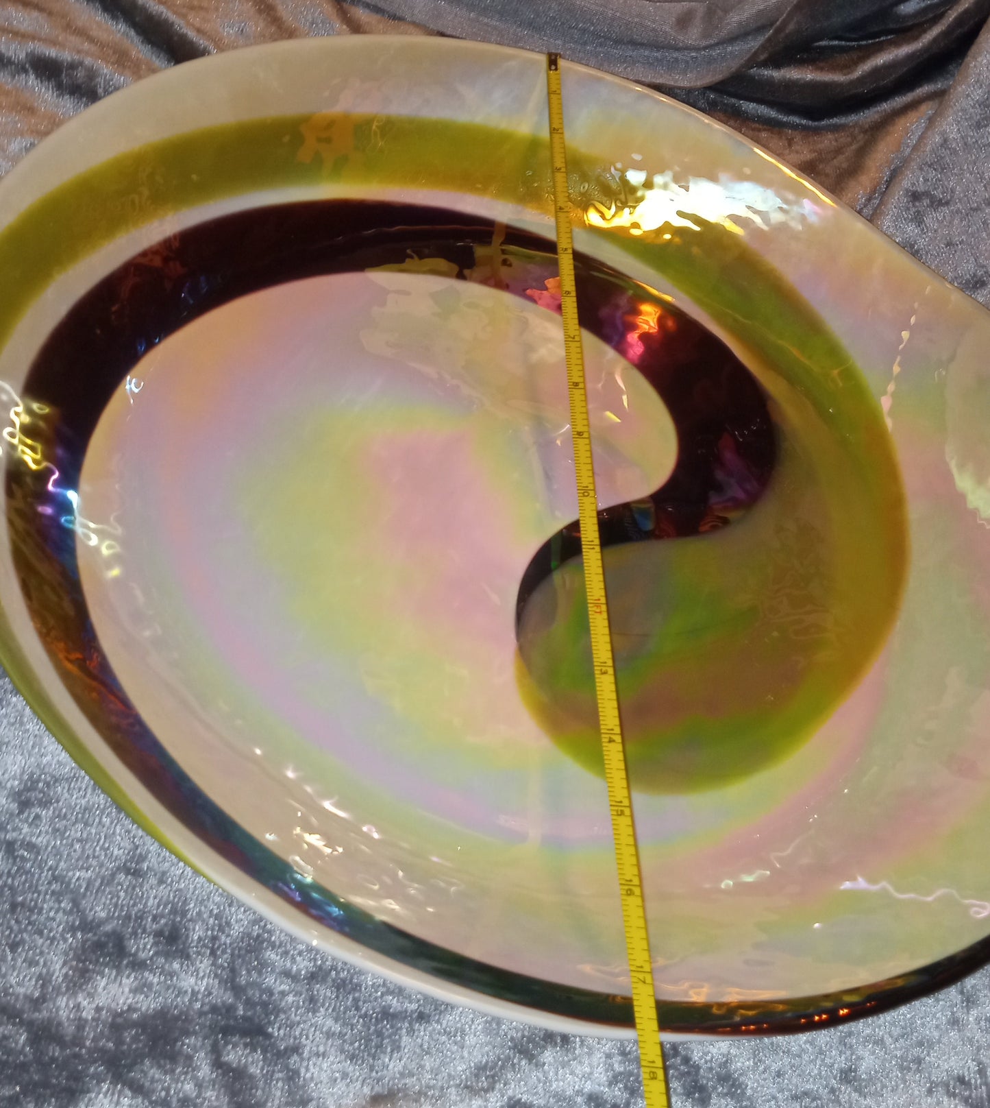 CRATE & BARREL FOSSILI SEASHELL MURANO CENTERPIECE