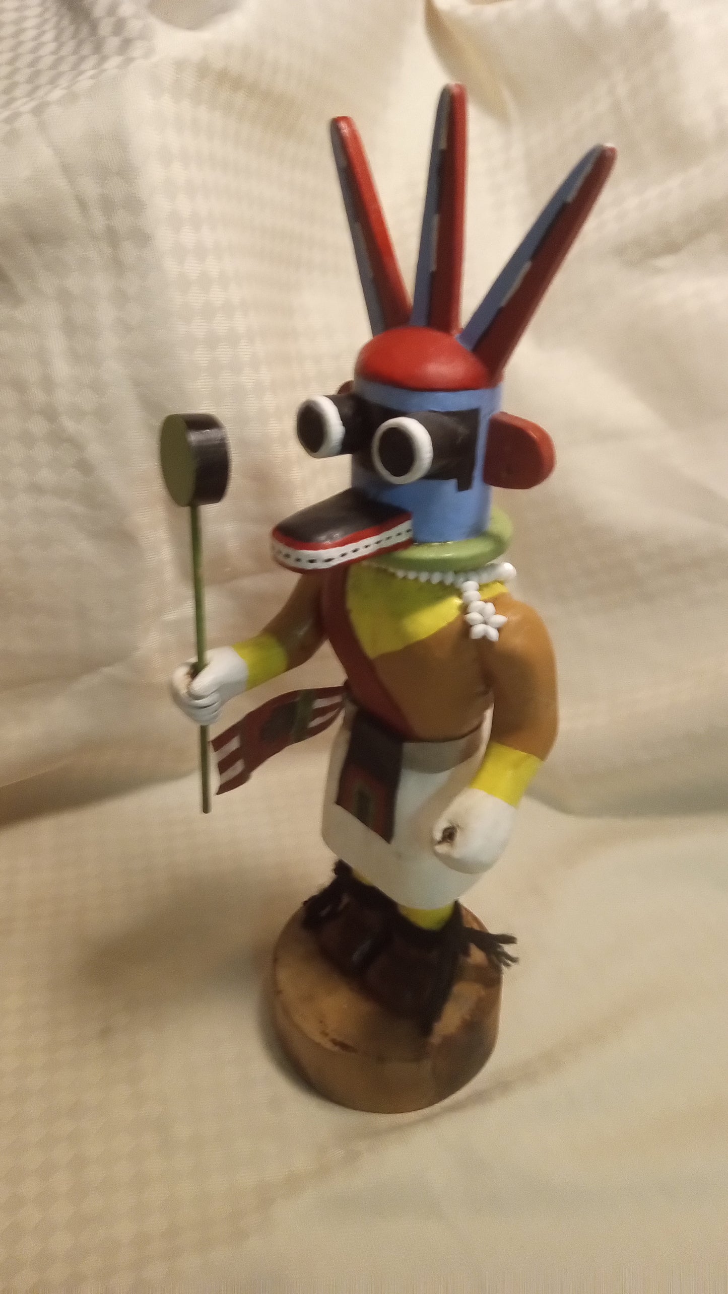 SIGNED Elna F. Wilson Kachina Doll - AUTHENTIC Native American Pueblo Art - 1994