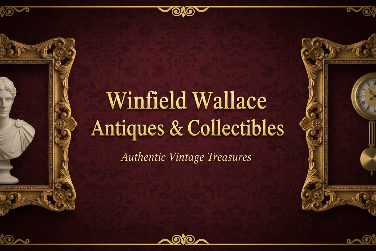 Winfield Wallace Antiques & Collectibles Banner
