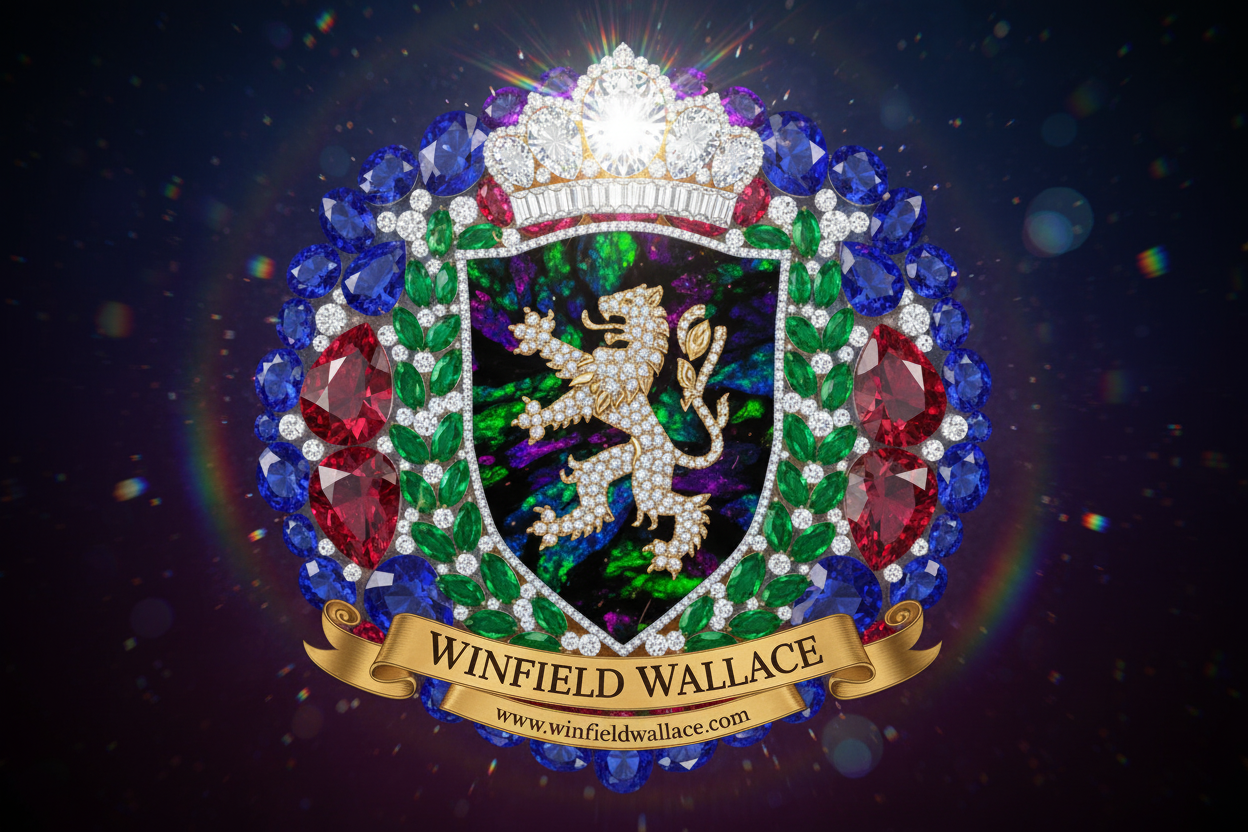 Winfield Wallace Blinding White Diamond Crown Masterpiece